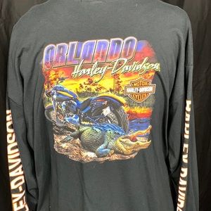 Harley Davidson 2xl Orlando Florida long sleeve shirts